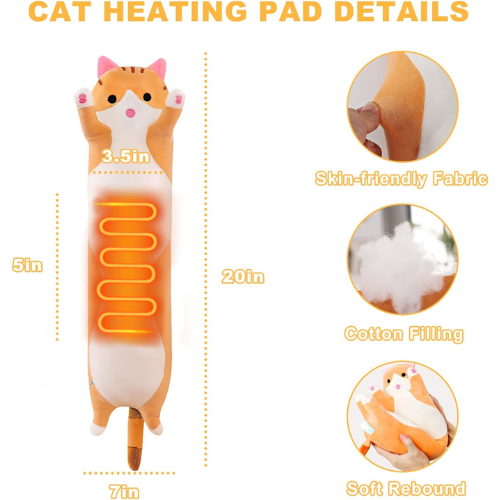 Almohadilla Térmica Relajante de Gatito