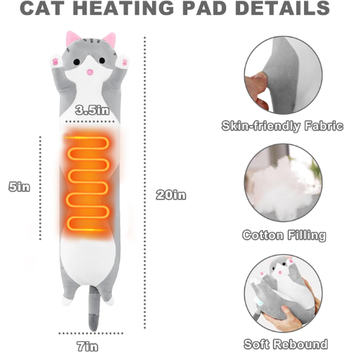 Almohadilla Térmica Relajante de Gatito