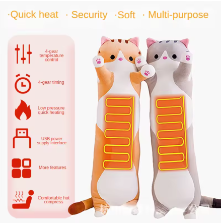 Peluche Calefactable de Gatito