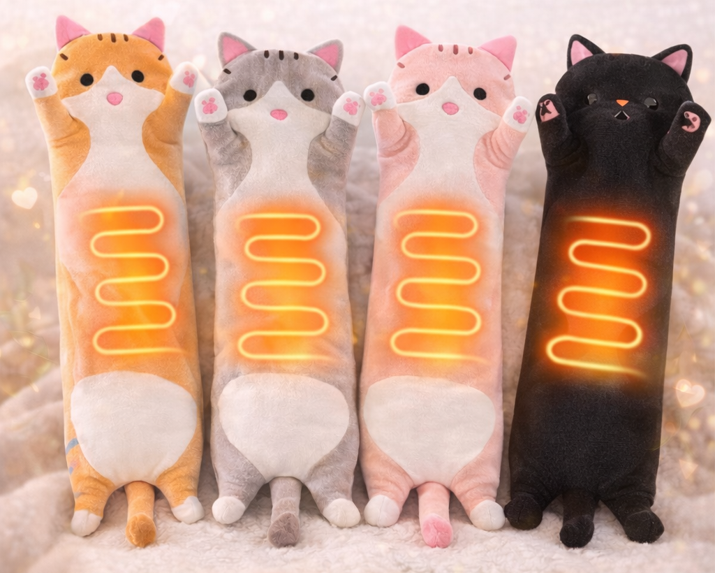 Peluche Calefactable de Gatito